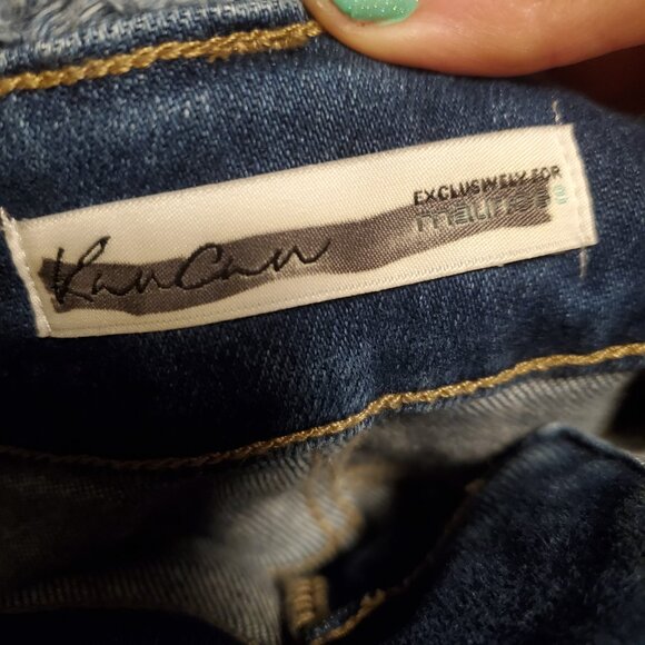 Kancan Cut Off Fringe Blue Jean Denim Shorts SIze 28 or a Size 6 Boho Cowgirl - Picture 8 of 13